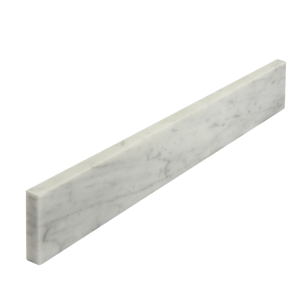 Carrara Marble 22" Side Splash Home Outlet