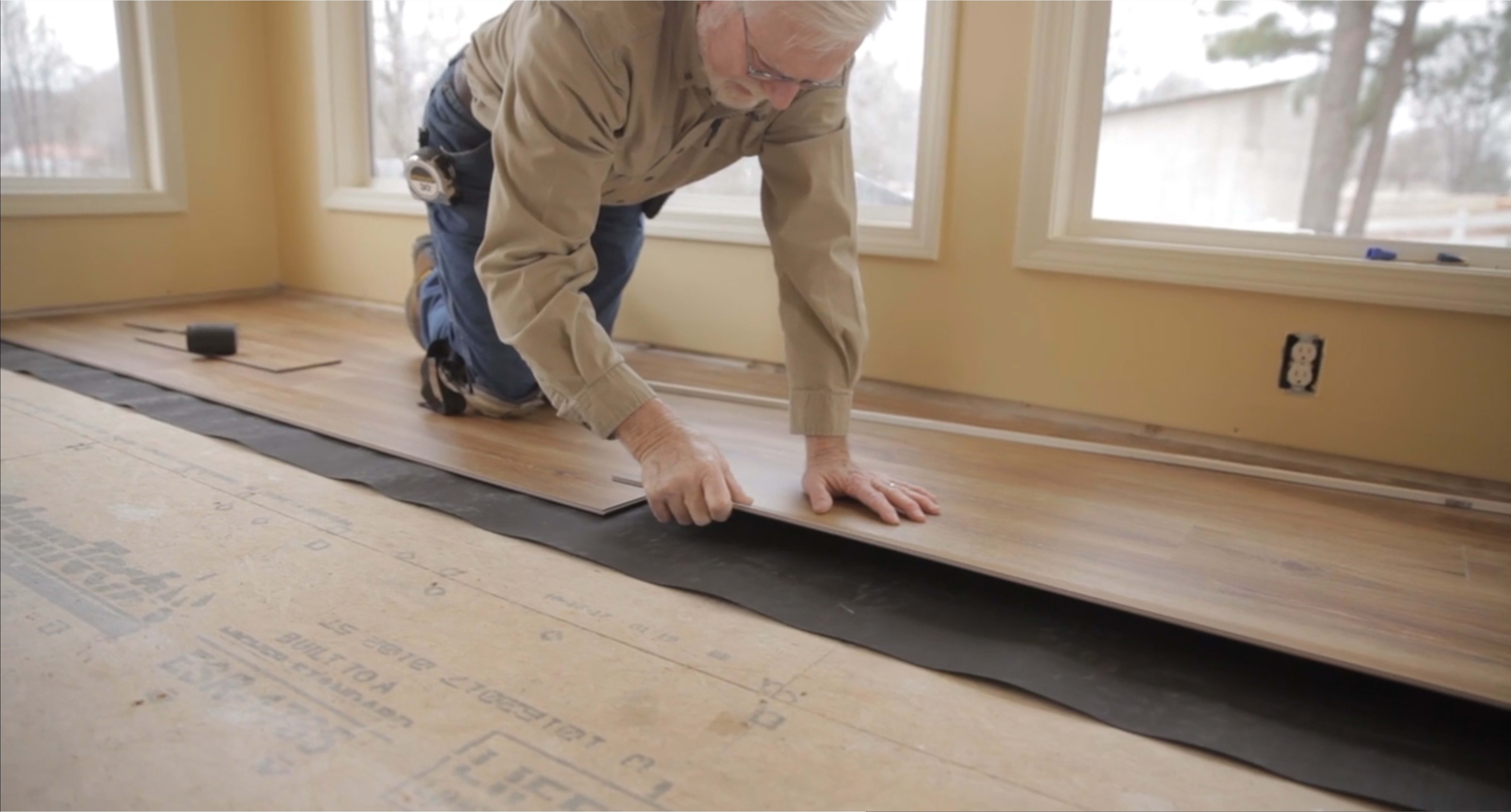 Plank Flooring Install Video