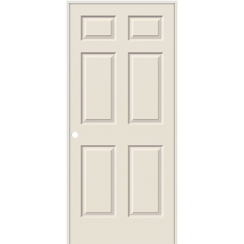 Pre hung in 4 9 16 frame Ready to install and paint 4528120 Doors, Door Units Interior