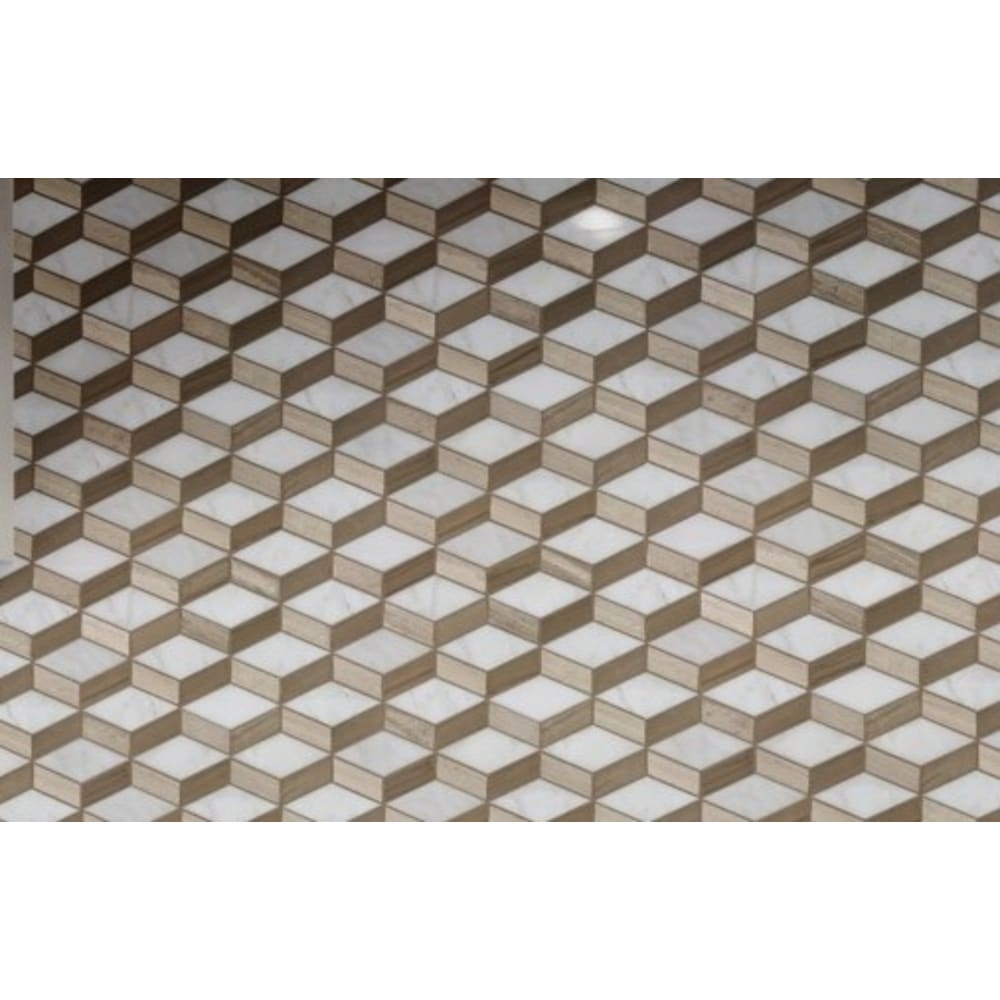 Mosaic Tile Polar Vortex Polished Mosaic Tile Polar Vortex Polished