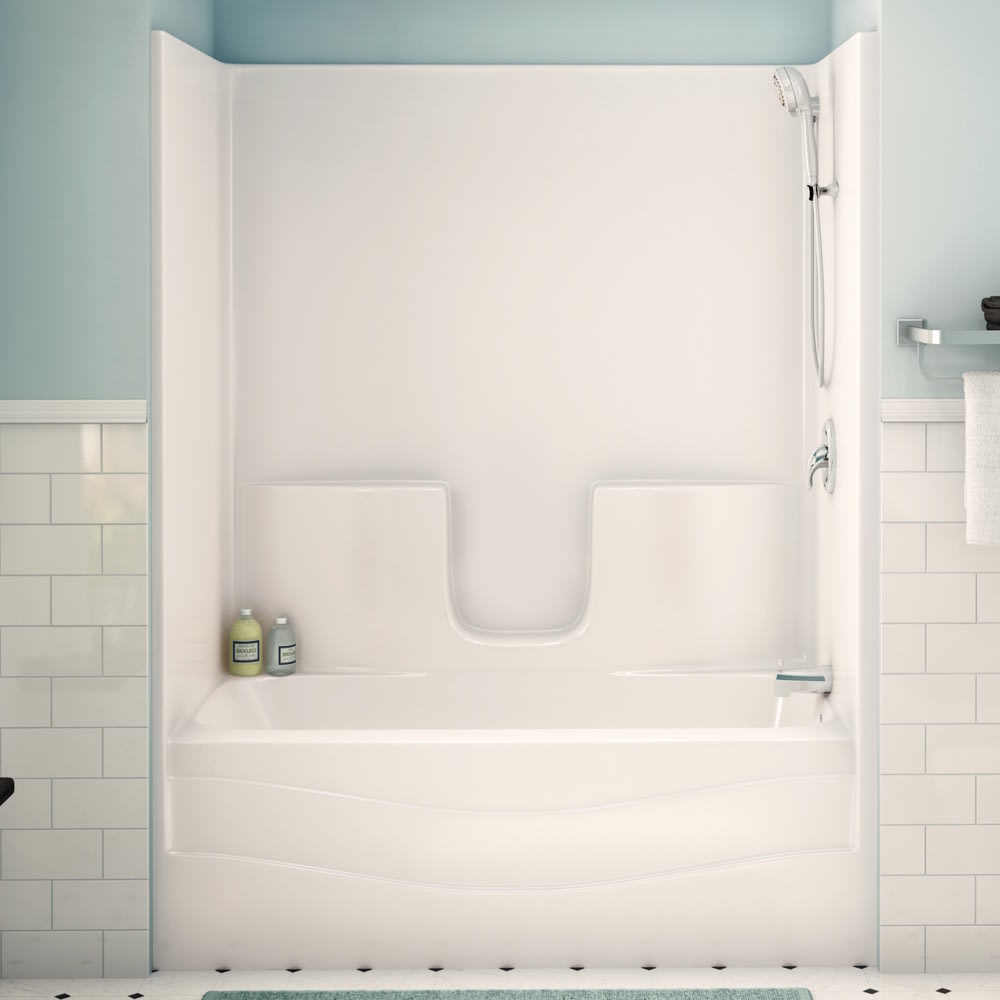 Maax TS3060 60" White Tub Shower Unit with right drain Maax TS3060 60" White Tub Shower Unit with right drain