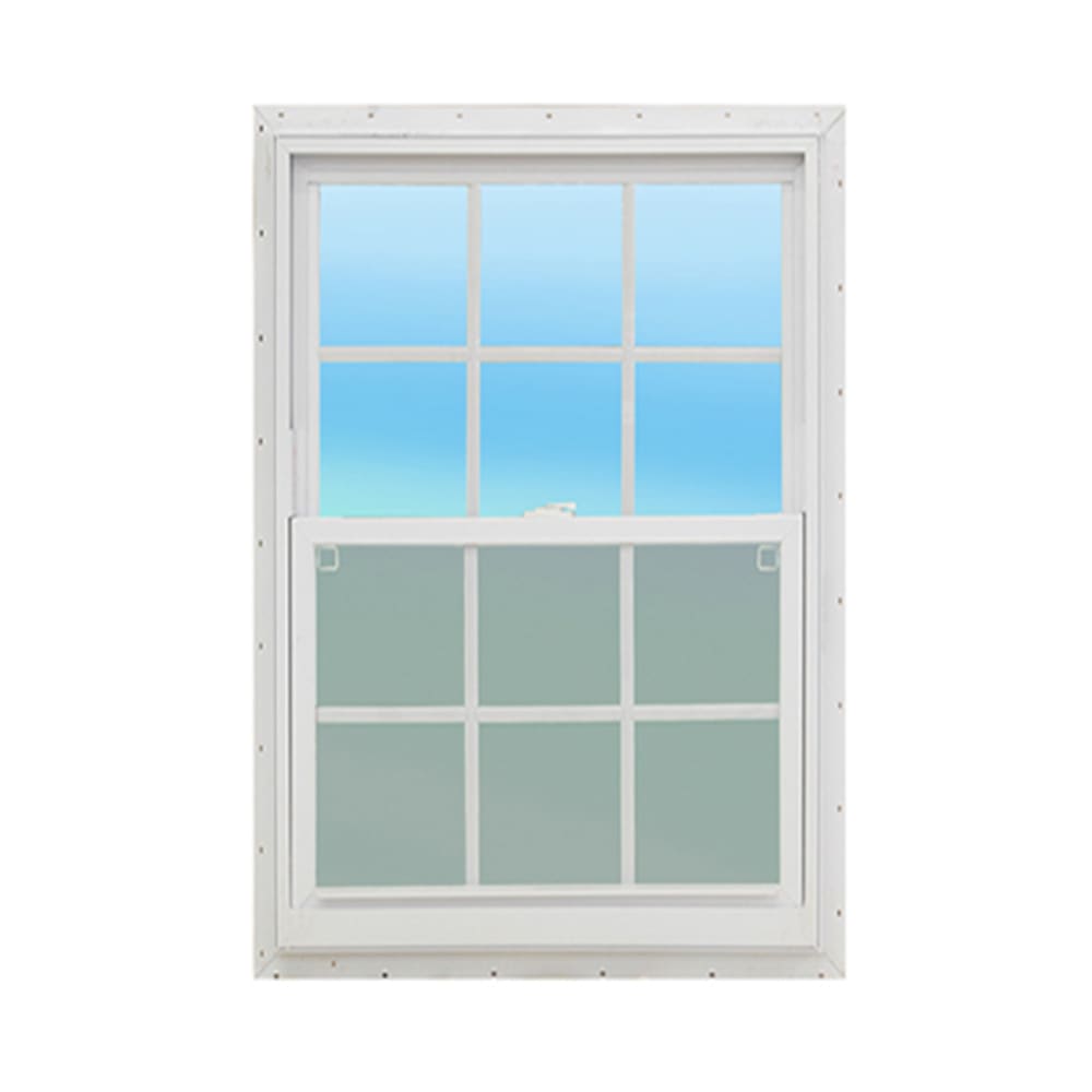Comfort View Series 2900 No maintenance vinyl construction Low E insulated glass with internal grids 9 9 grid pattern DP25 rating 4550428 Windows, New Construction Vinyl