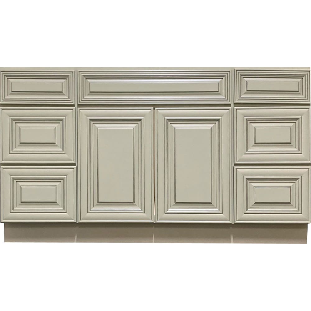 Madison White 60" Vanity Base Single Bowl Madison White 60" Vanity Base Single Bowl
