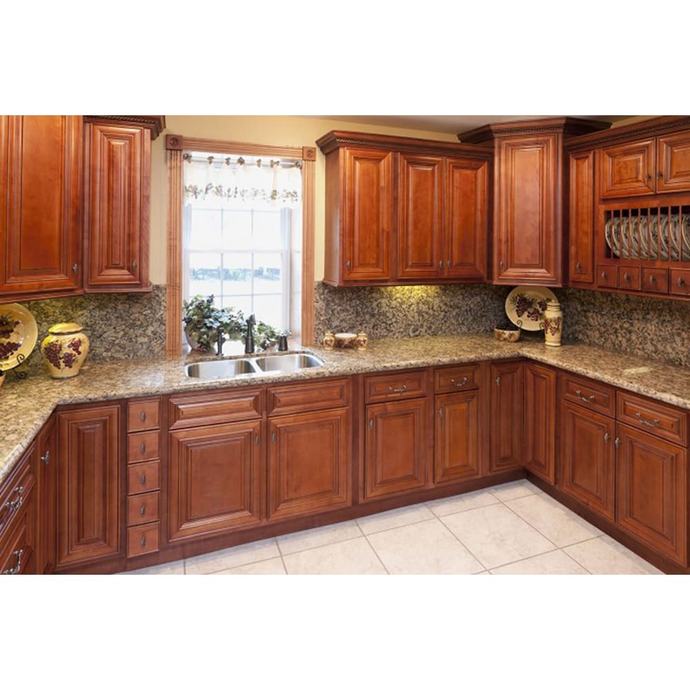Faircrest Glazed Cherry Cabinets Faircrest Glazed Cherry Cabinets