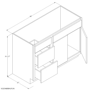 Oak Unfinished Kitchen Cabinet Home Outlet