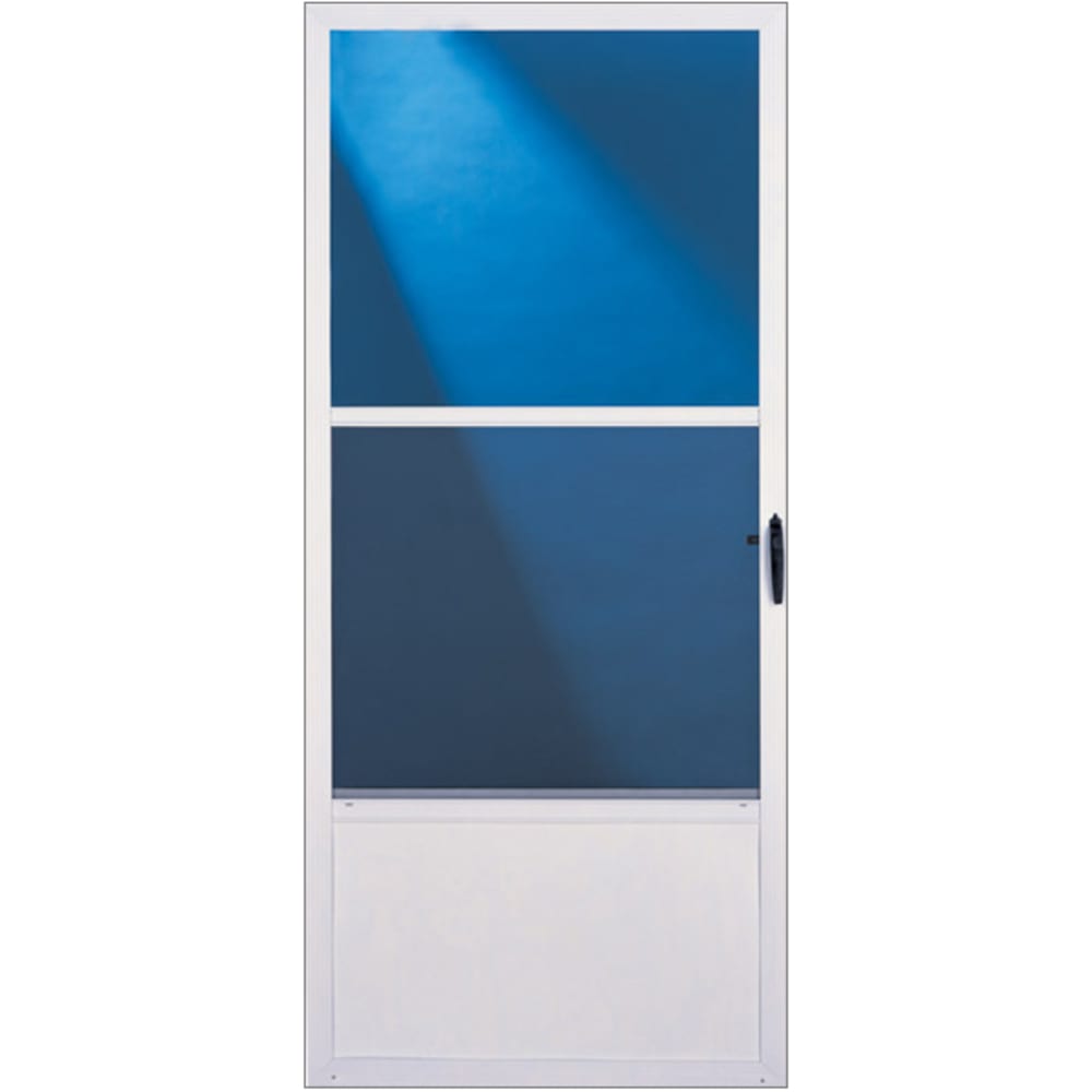 36" Self-Storing Aluminum Storm Door 36" Self-Storing Aluminum Storm Door