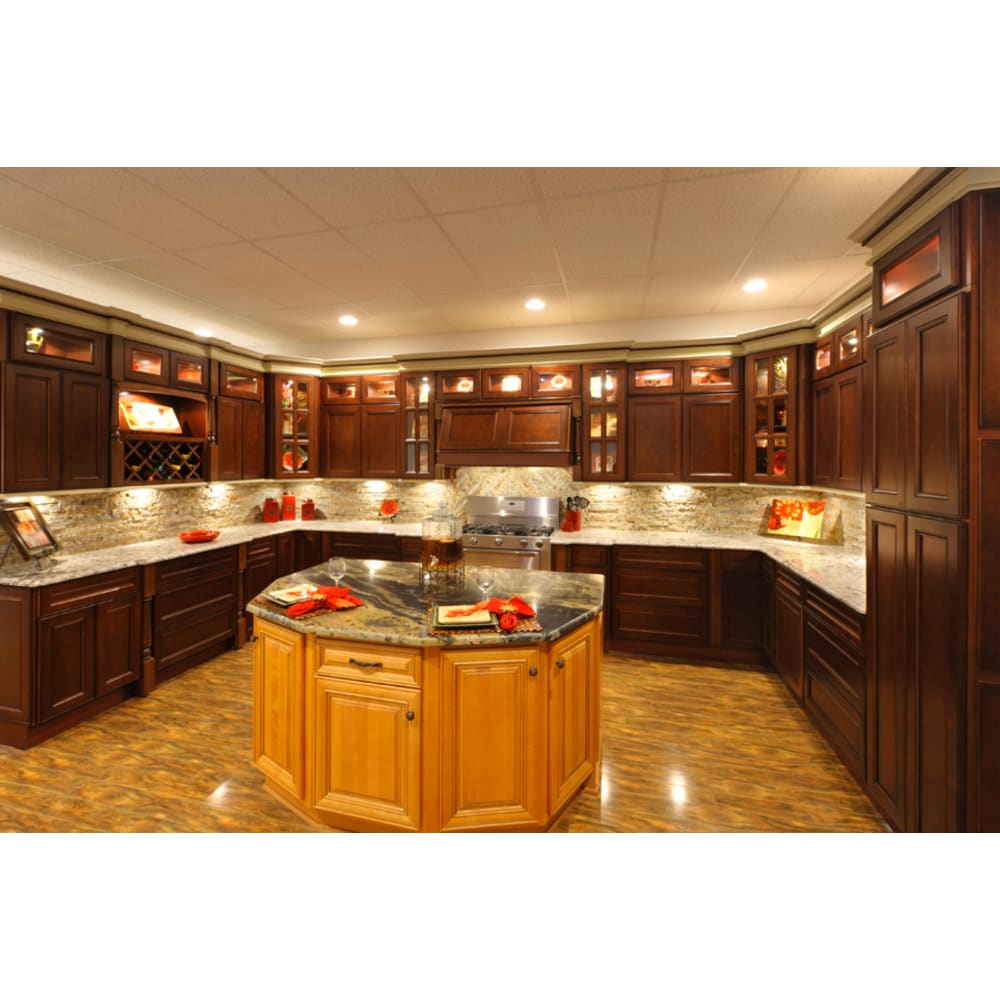 Faircrest York Cherry Shaker Kitchen Cabinets Faircrest York Cherry Shaker Kitchen Cabinets