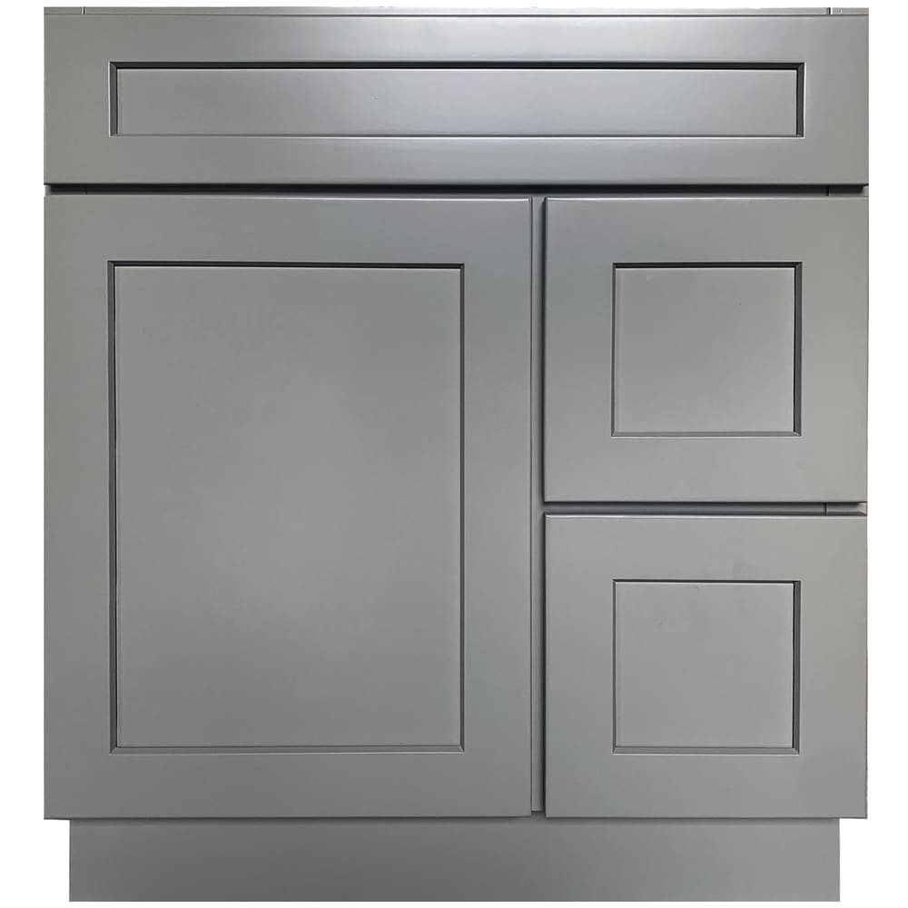GHI Pacific Gray 30" Vanity Base Home Outlet