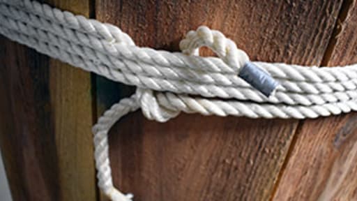 rope around barrel rope around barrel