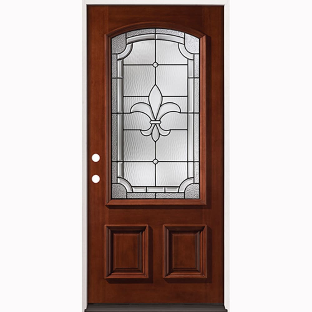  Fleur De Lis Exterior Door for Simple Design
