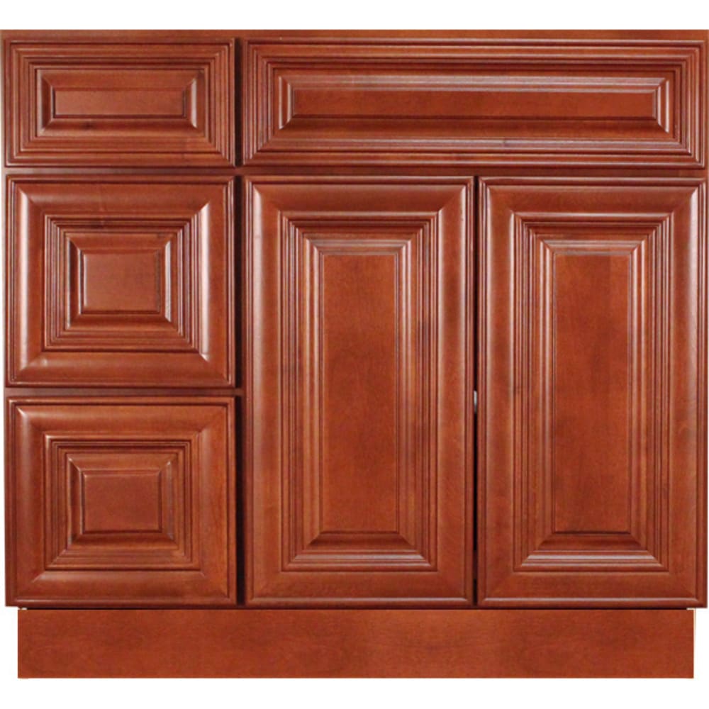 With a solid handsome look and quality craftsmanship the Madison Cabernet vanity offers traditional value and elegant design It has a 5025158 Bath, Vanities