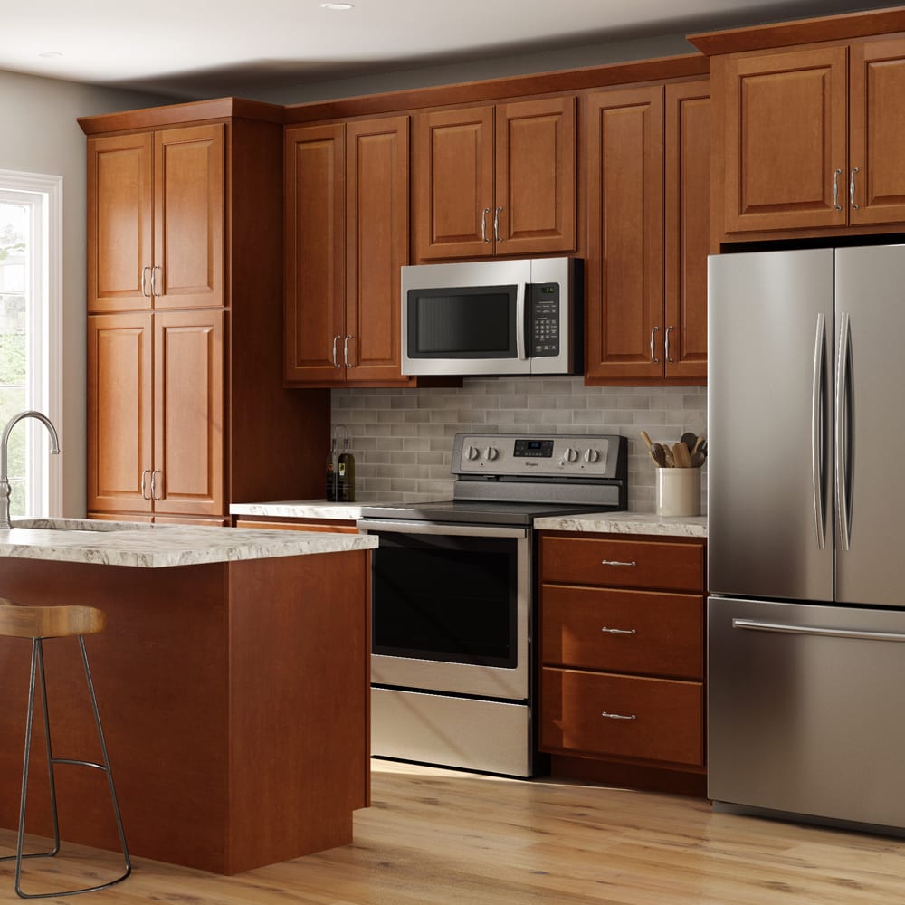 Smart Prescott Chestnut Cabinets Home Outlet