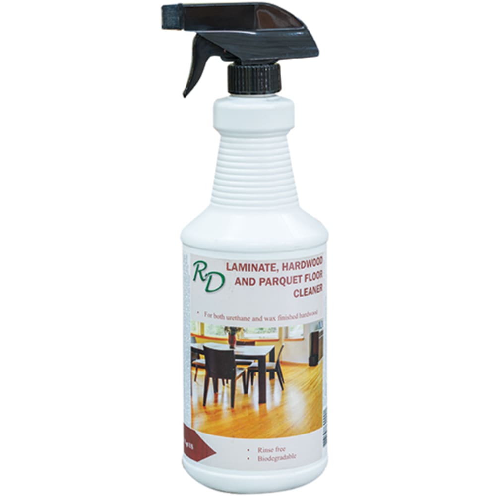 For routine cleaning of all no-wax hardwood and laminate floors. Unique cleaner lifts soil from the surface of the urethane finish without 5552774 Laminate and Hardwood Floor Cleaner