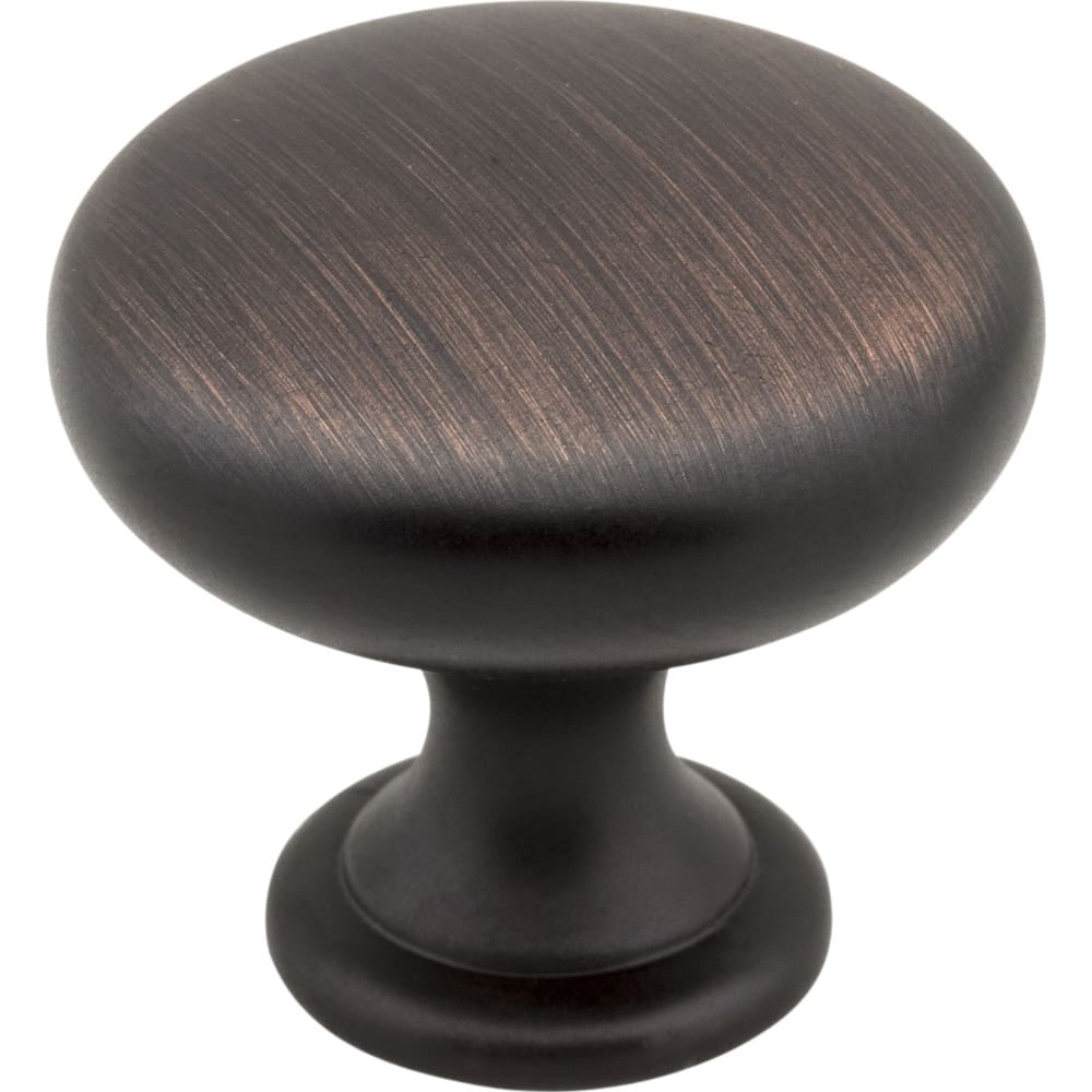 From the Madison collection Dark Brushed Antique Copper Cabinet Knob 1 3 16 overall length 5080642 Kitchens, Knobs- Hinges -Pulls