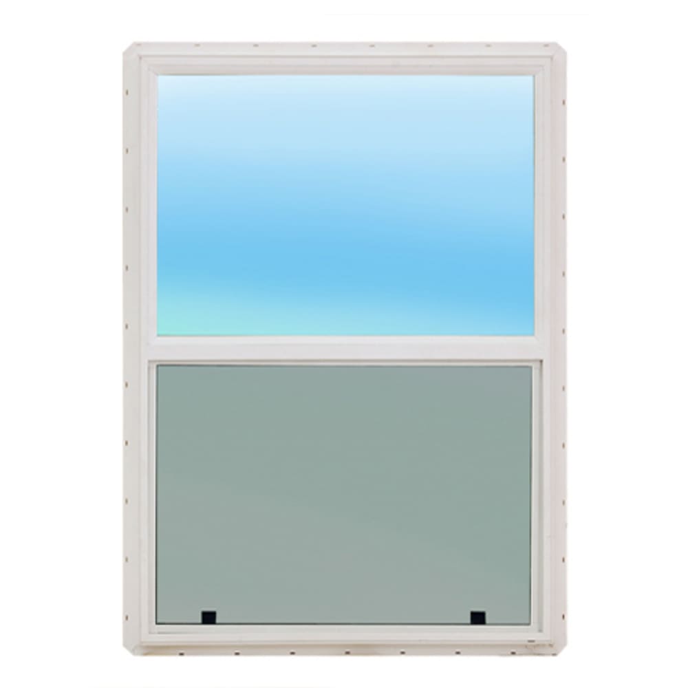 No maintenance vinyl construction Low E insulated energy efficient glass Screen included Nailing flange attached Rough opening is 1 2 4550194 Windows, New Construction Vinyl