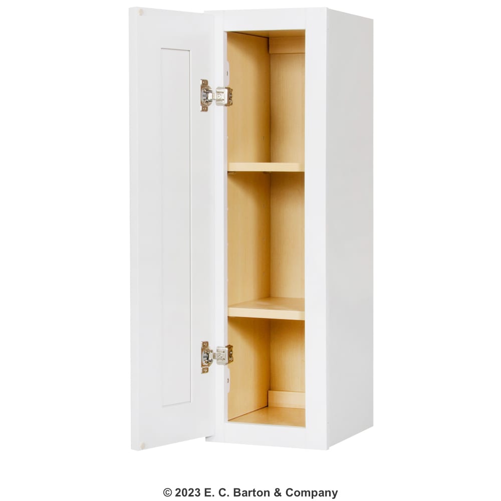 Ghi Arcadia White Shaker 9 X 30 Wall Cabinet Home Outlet
