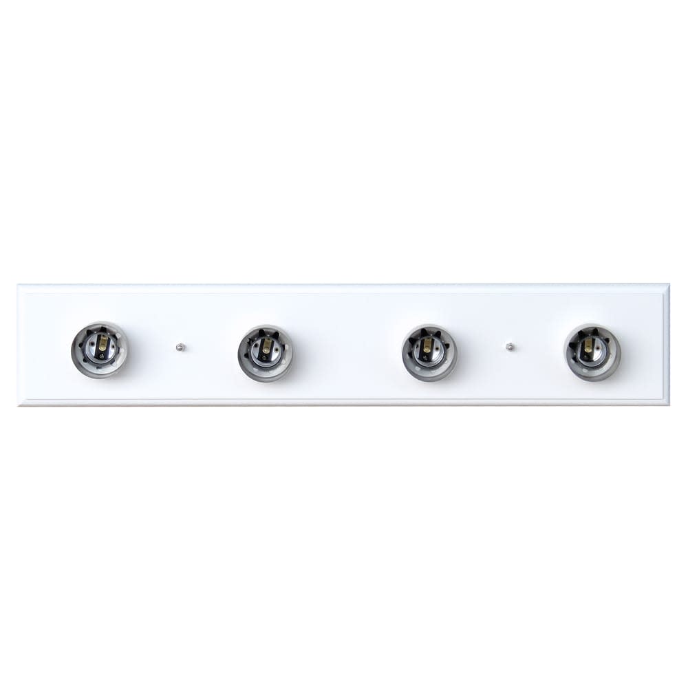 Linen White 24" Light Bar with 4 Lights Linen White 24" Light Bar with 4 Lights