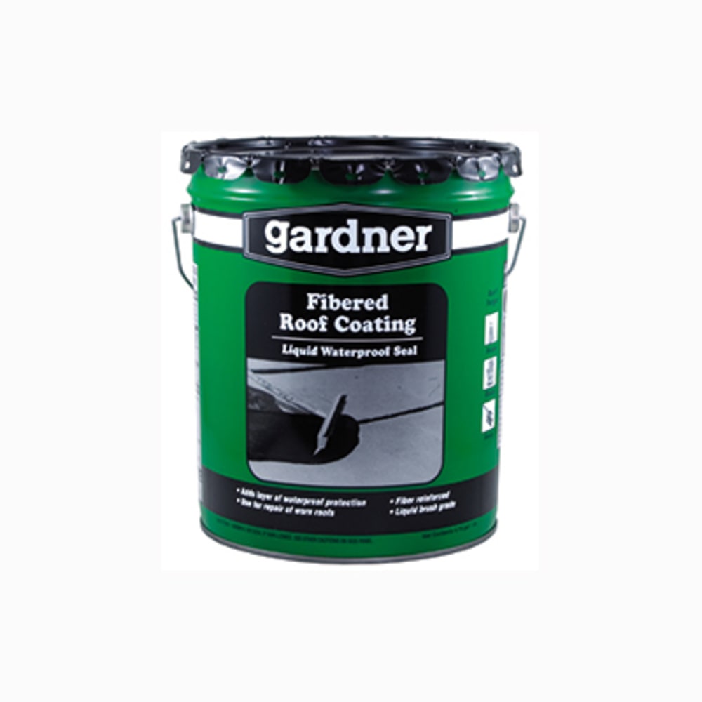 Fiber reinforced liquid waterproof seal Adds layer of waterproofing protection 4 75 Gal 2528053 Roofing, Roof Coatings