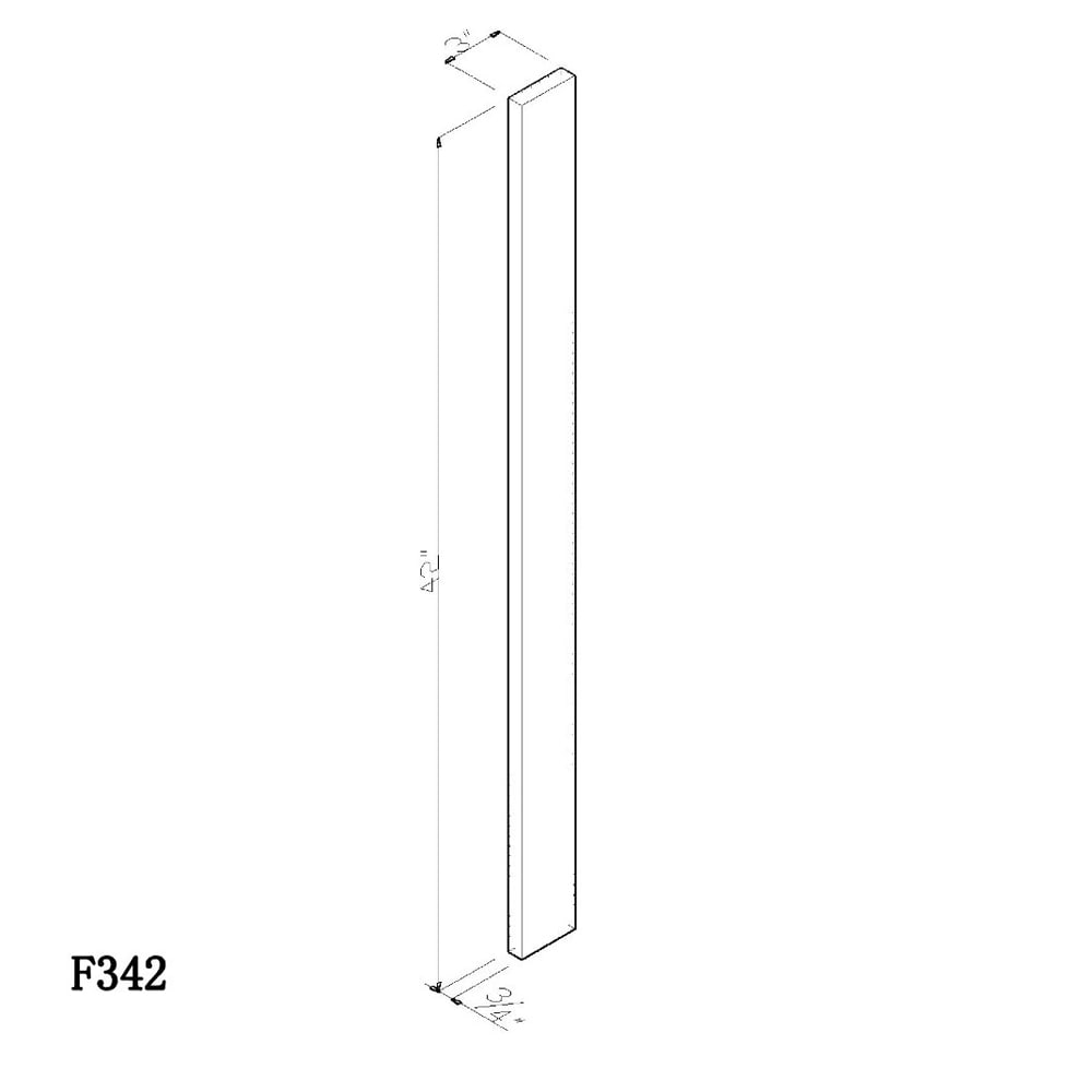 Cabinet White Shaker WF342 Cabinet White Shaker WF342