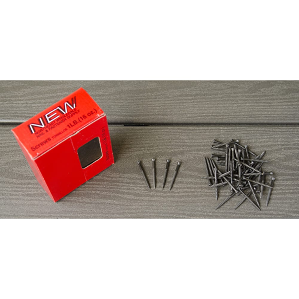 Fine thread Narrow shaft to prevent splitting Black phosphate plating for better rust resistance Type 1 square bit engagement 1 3505292 Screws & Nails, Screws