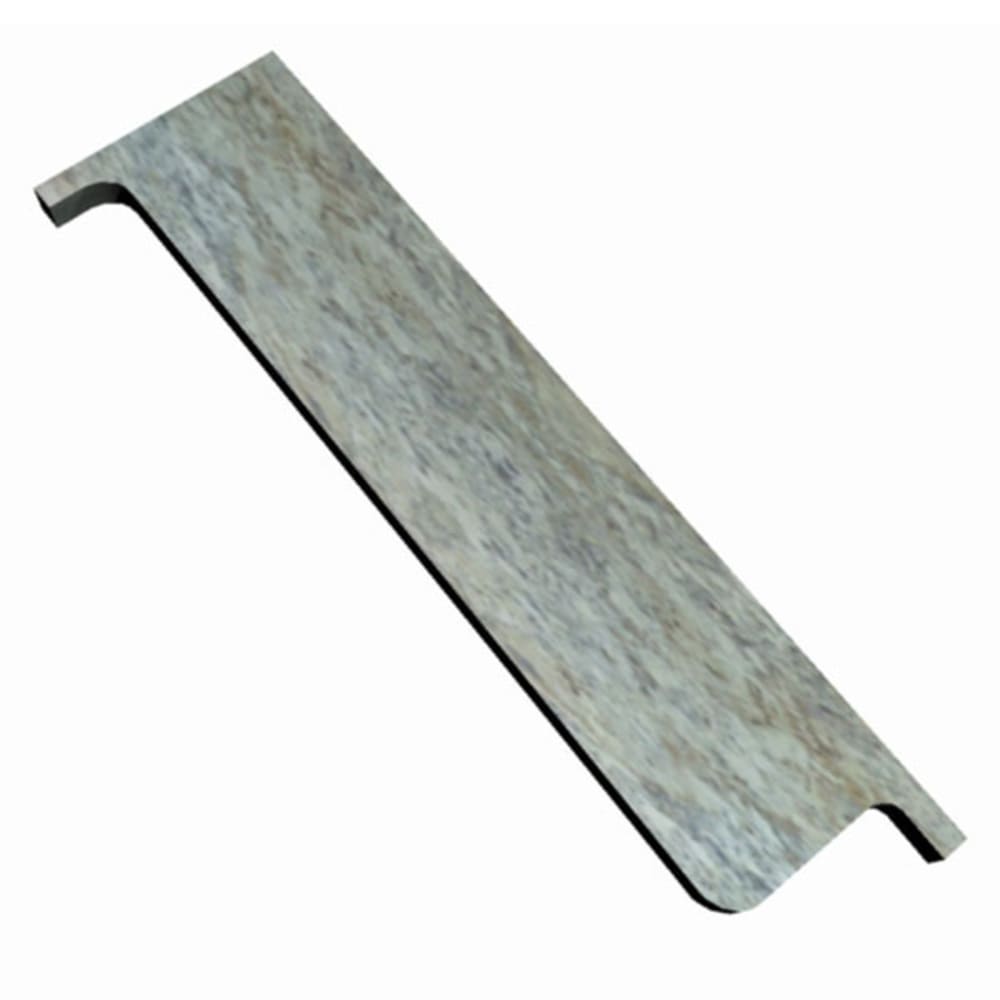 End splash kits are used to finish a countertop that butts into a wall. The end splash is a separate back splash that fits between end of 50160124 Spring Carnival Side Splash for Laminate countertop
