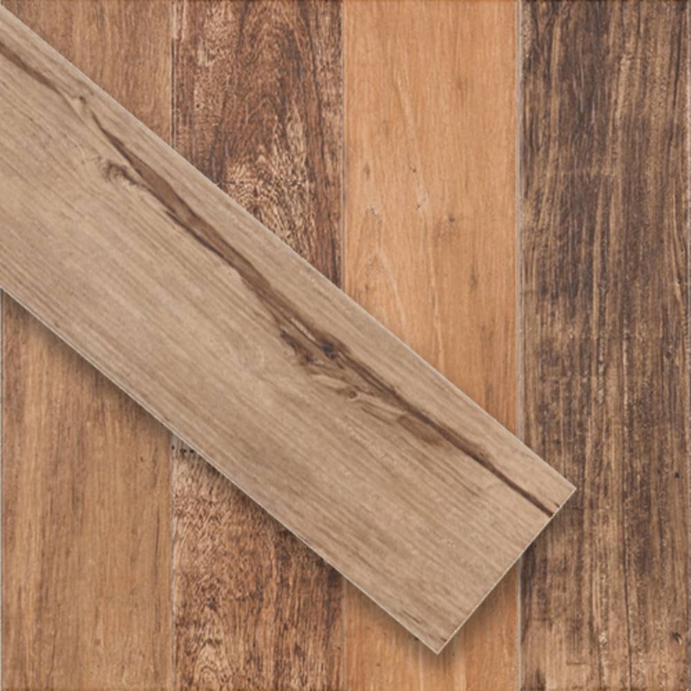Distressed worn wood is very popular: it creates a warm, authentic, lived-in look that people gravitate towards. Old barns and old 5534597 Ibiraquera Mix 6x24 Porcelain Plank