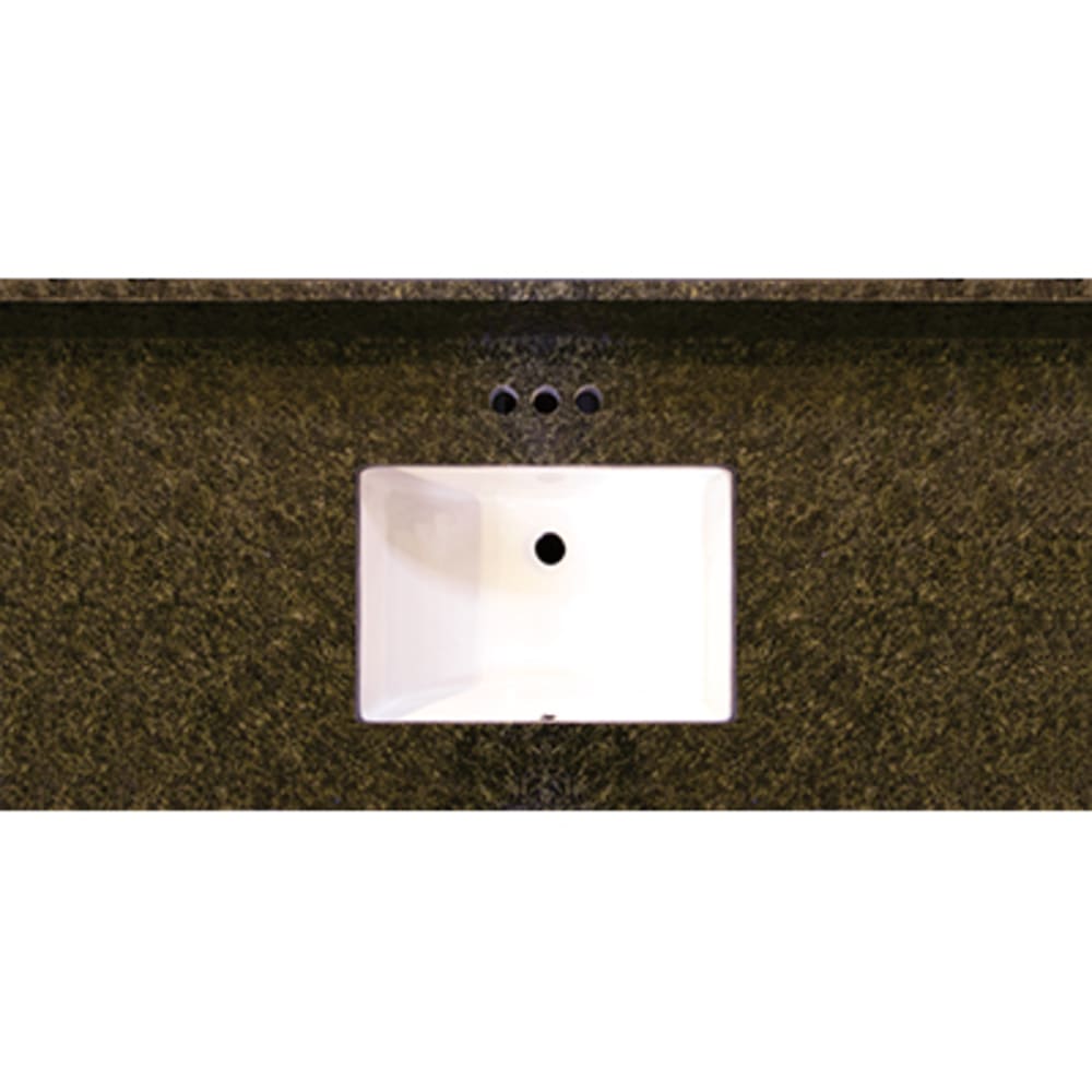 Uba Tuba 49x22 Granite Vanity Top with Square Bowl Uba Tuba 49x22 Granite Vanity Top with Square Bowl