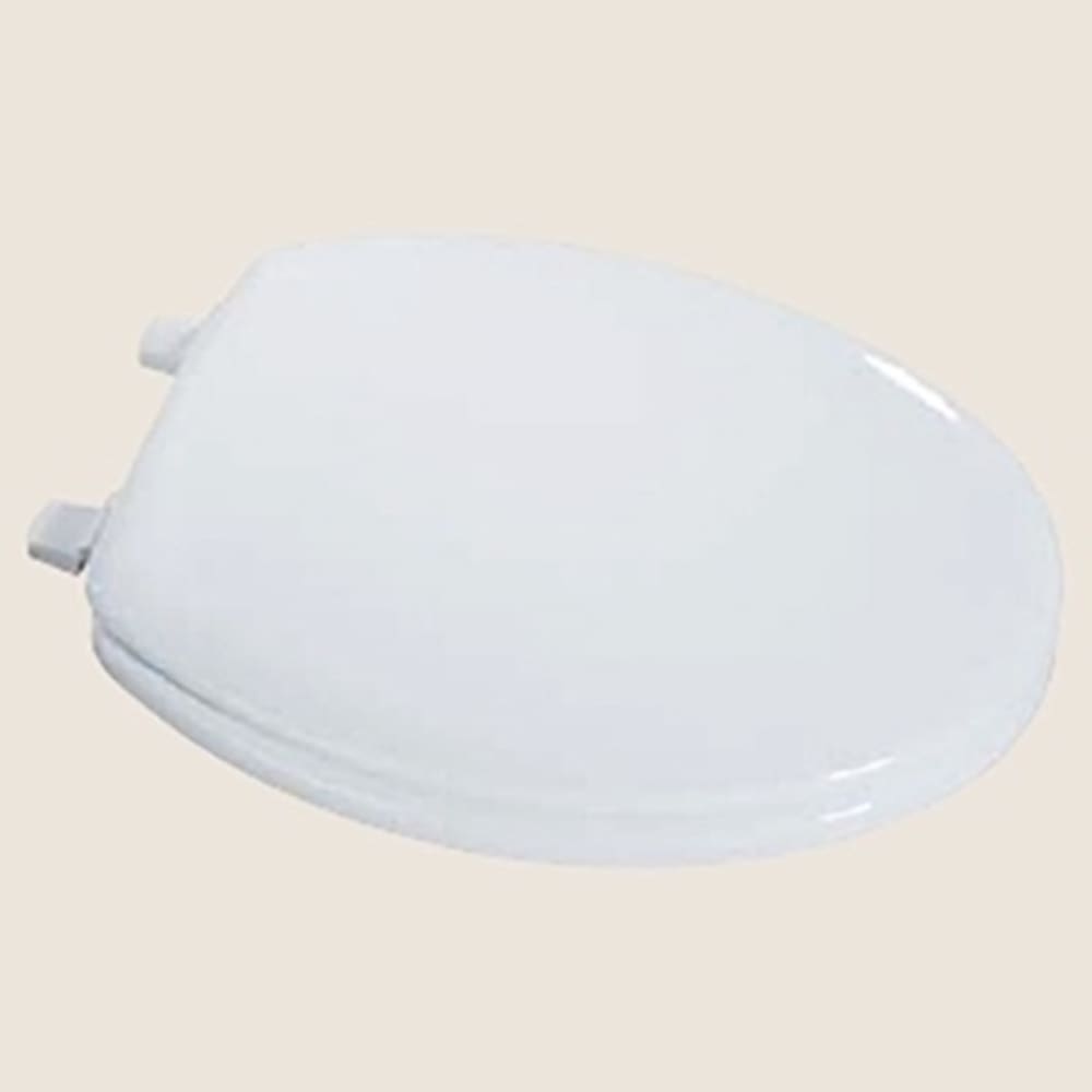 White Elongated Front Toilet Seat White Elongated Front Toilet Seat