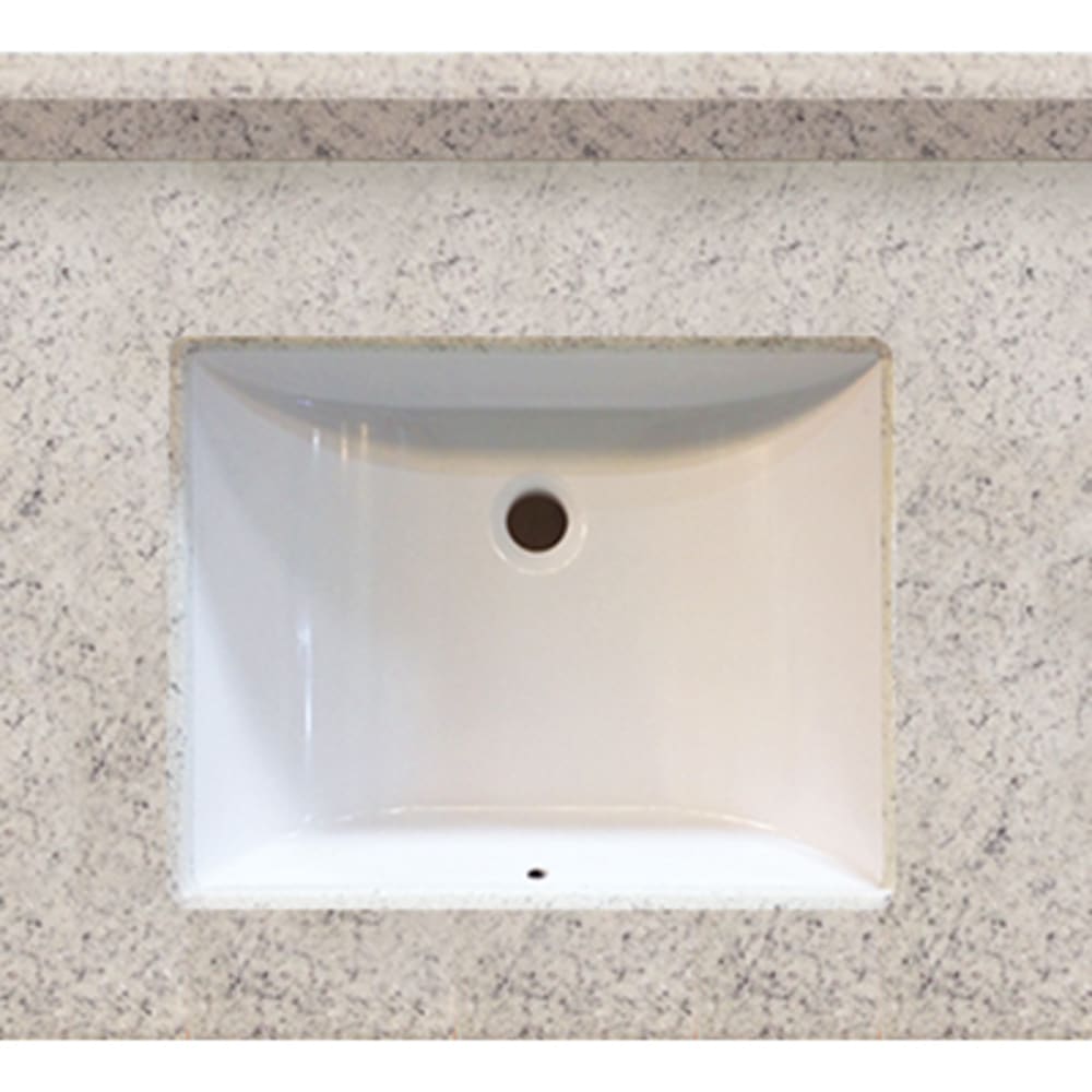 Arctic Stone 25x22 Engineered Stone Vanity Top Barton's Home