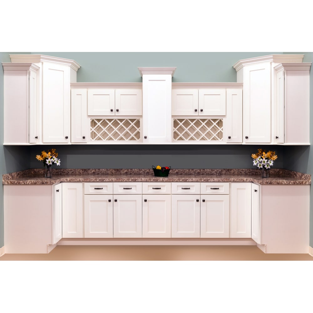 Faircrest White Shaker Cabinets | SKU: CL0022 | Barton's Home