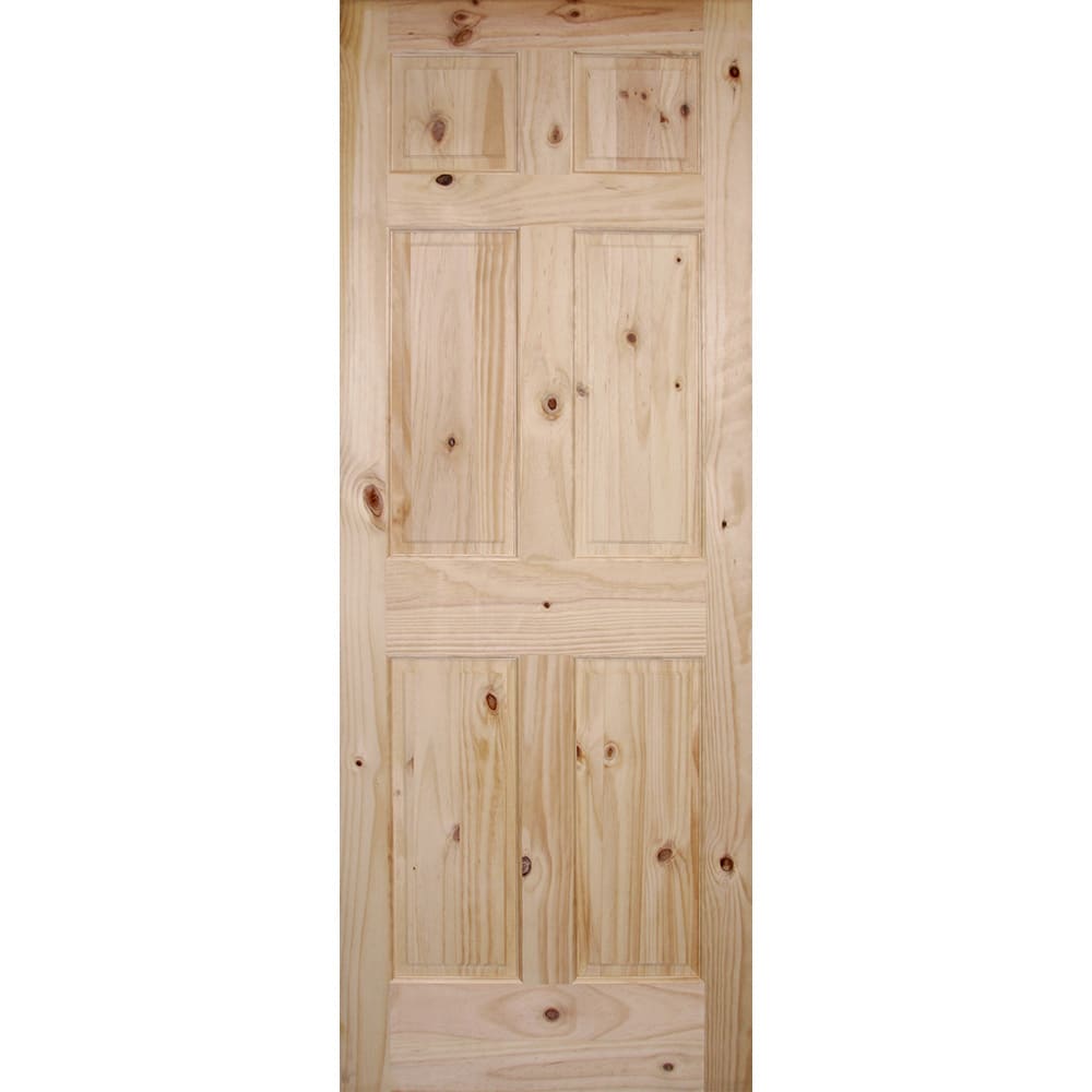 More rustic look than clear pine Ready to stain or paint 4520653 Doors, Door Slabs Interior