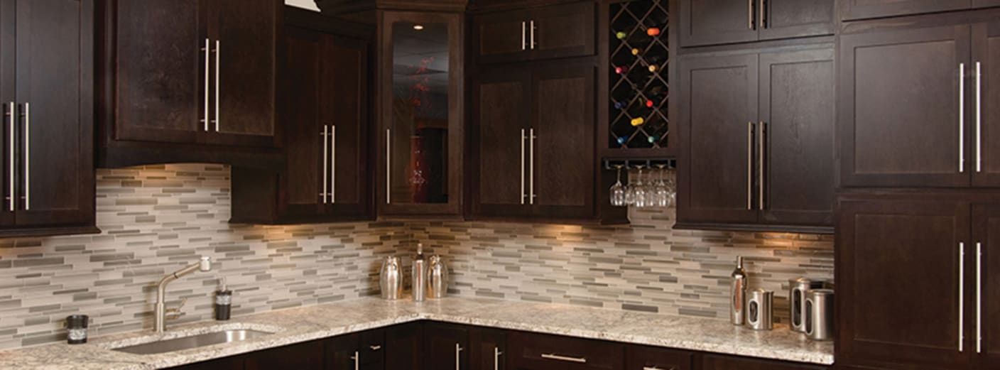 Upgrade Your Kitchen with Our New Arlington Espresso Shaker Cabinets