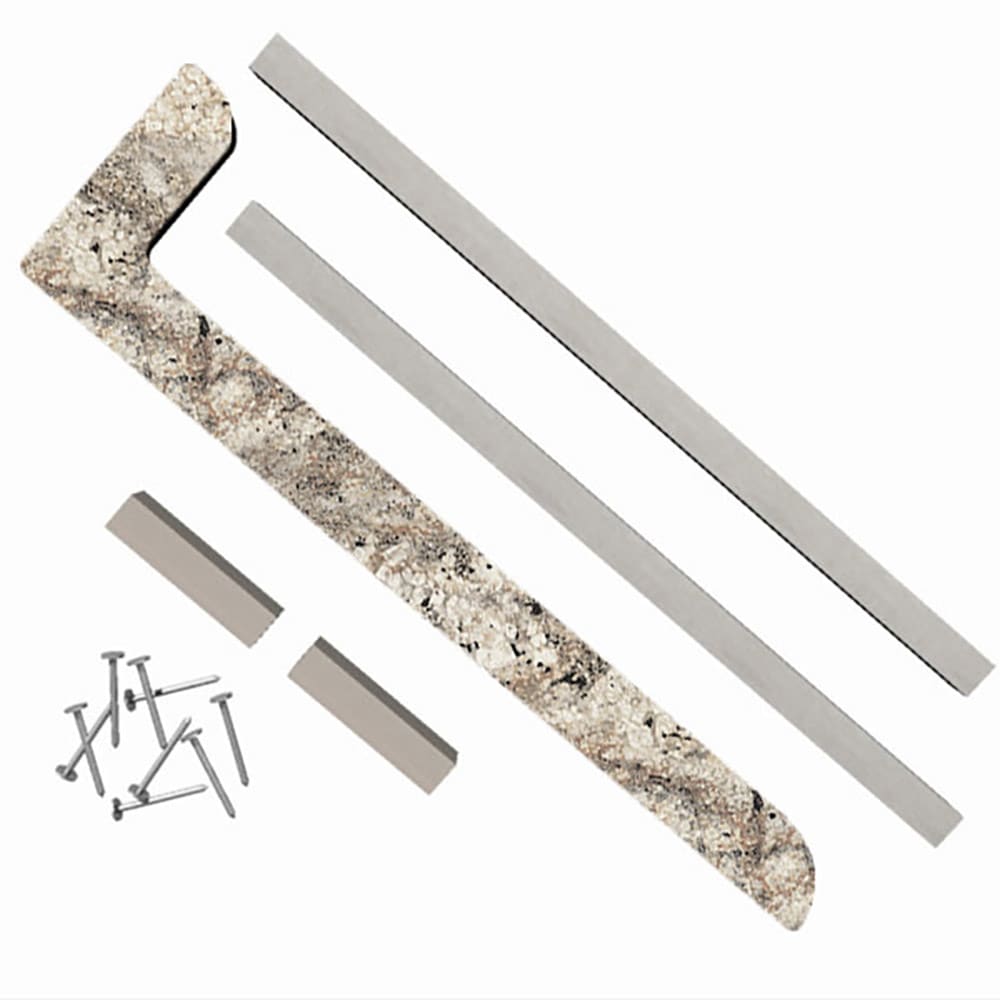 Classic Crystal Granite End Cap Kit for Laminate Counter Top Home Outlet