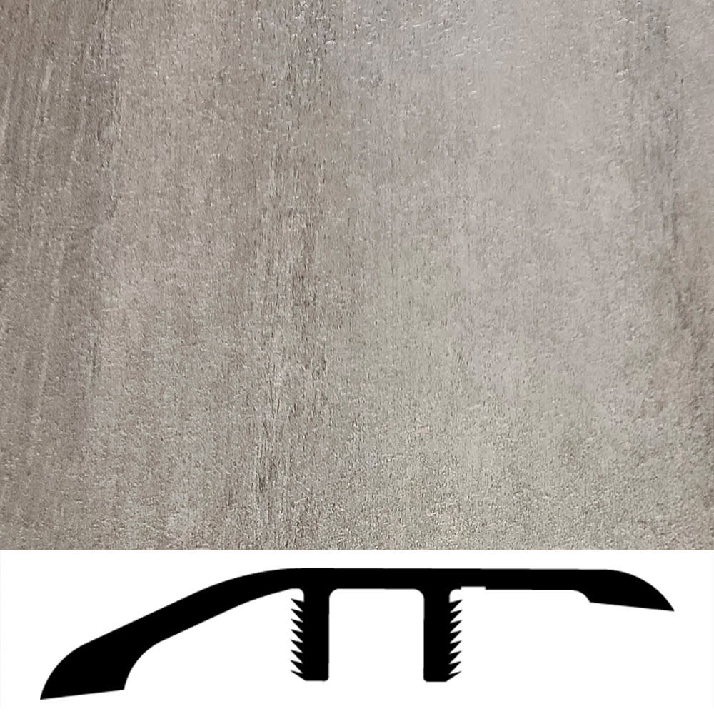 Vinyl Floor Reducer 6797 Misty/Shale Gray Home Outlet