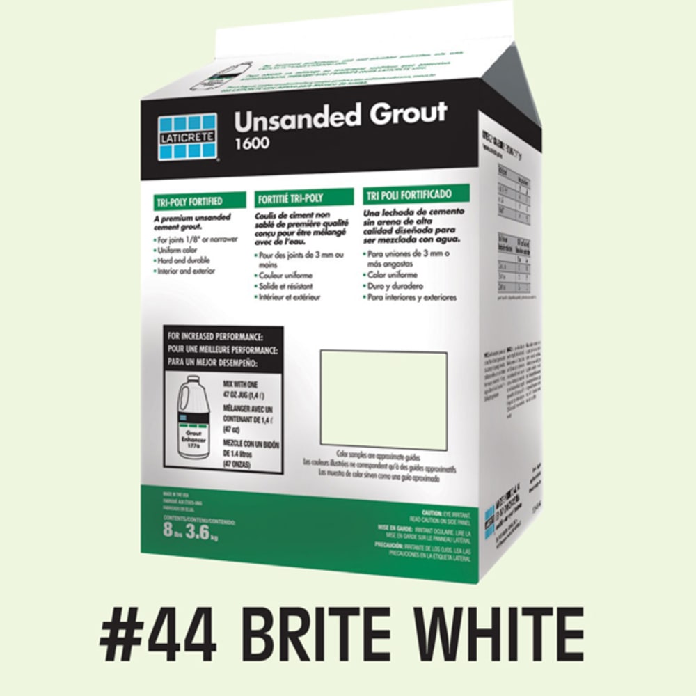 Premium factory prepared grout designed to be mixed with water to provide a grout joint that is dense hard and durable Use with grout 5552728 Flooring, Flooring Accessories