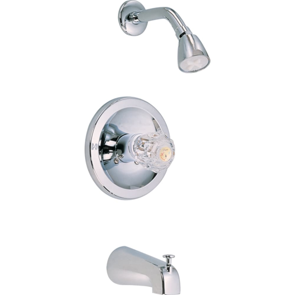 Kb Polished Chrome Single Handle Shower Faucet Barton S Home