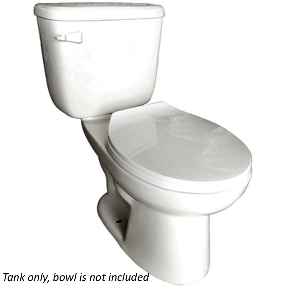 EVI Huron White Low-Consumption White Toilet Tank