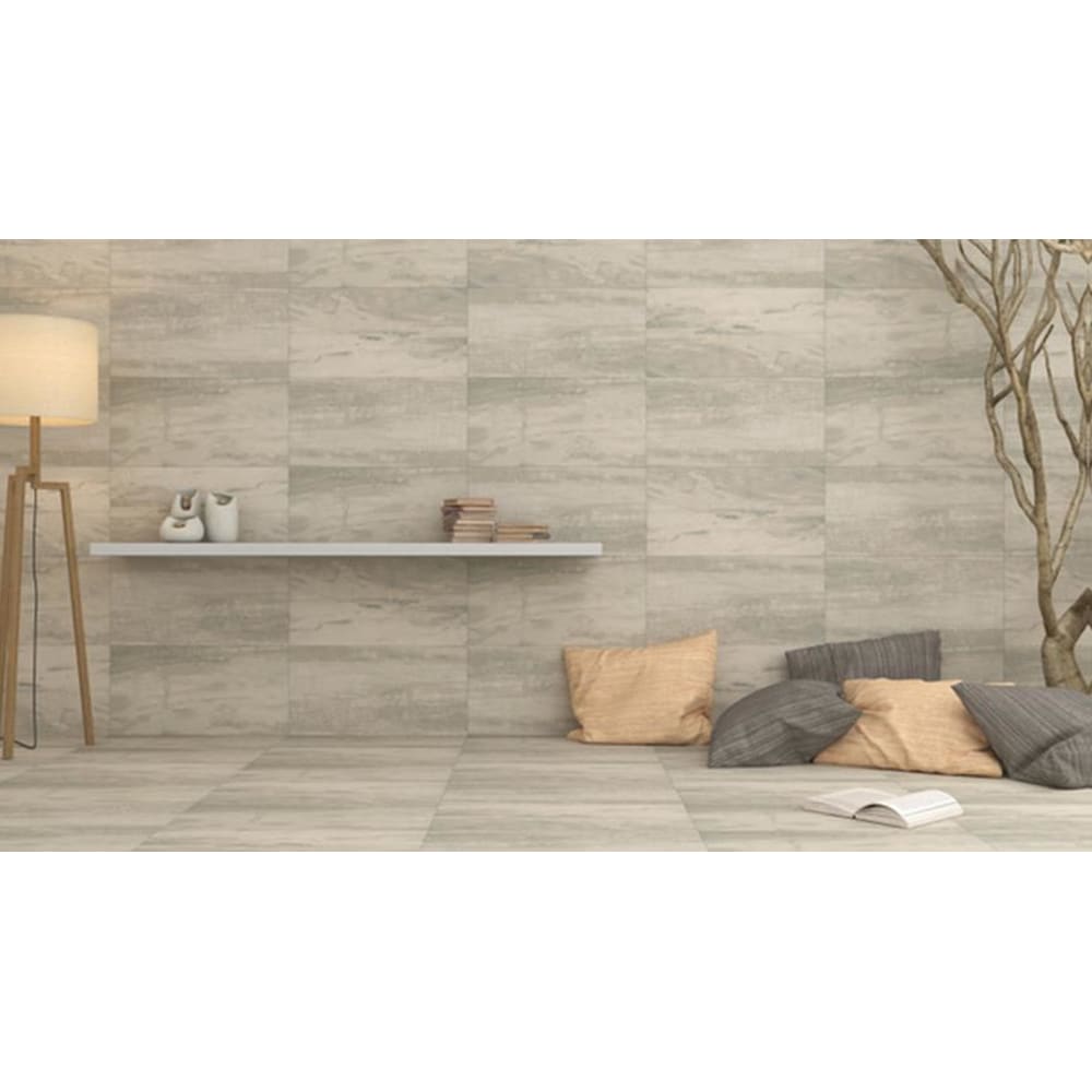 Antique Wood White 12" x 24" Porcelain Tile | Home Outlet