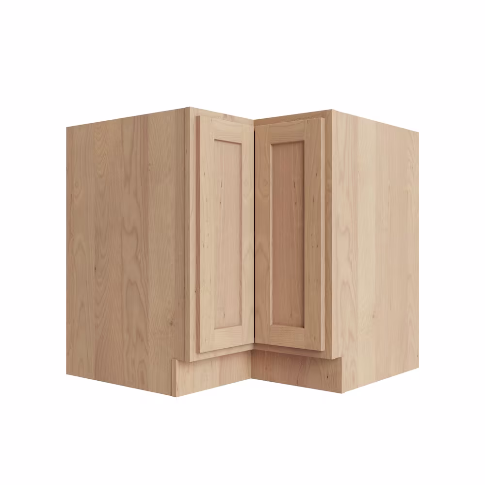 KCD Unfinished Birch KD Shaker 36" Easy Reach Cabinet