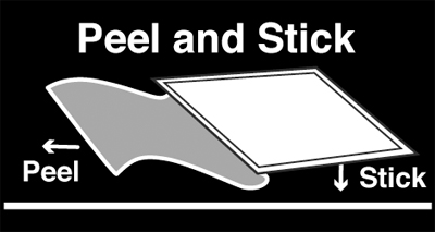 Peel and Stick Icon