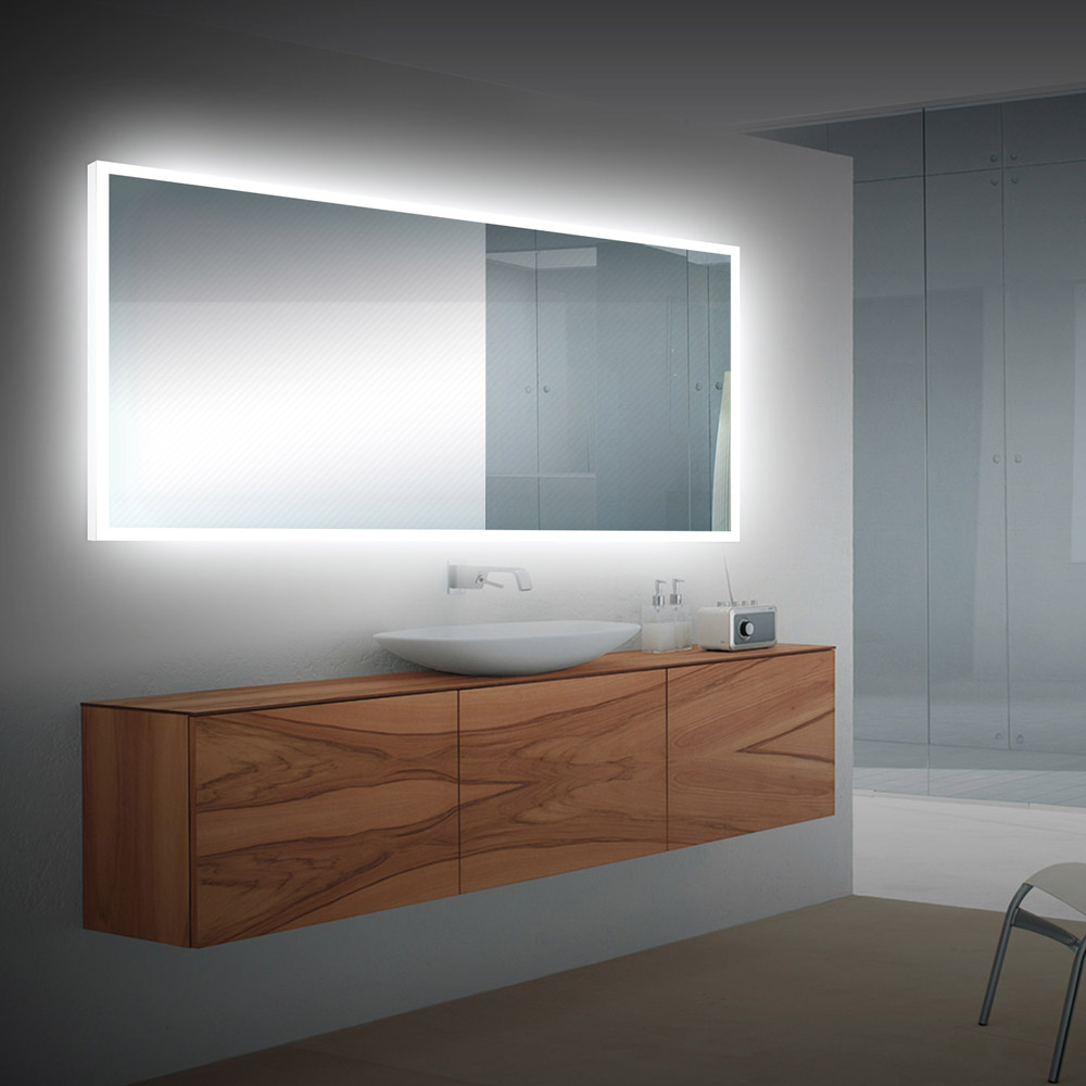 bahama led mirror in bathroom