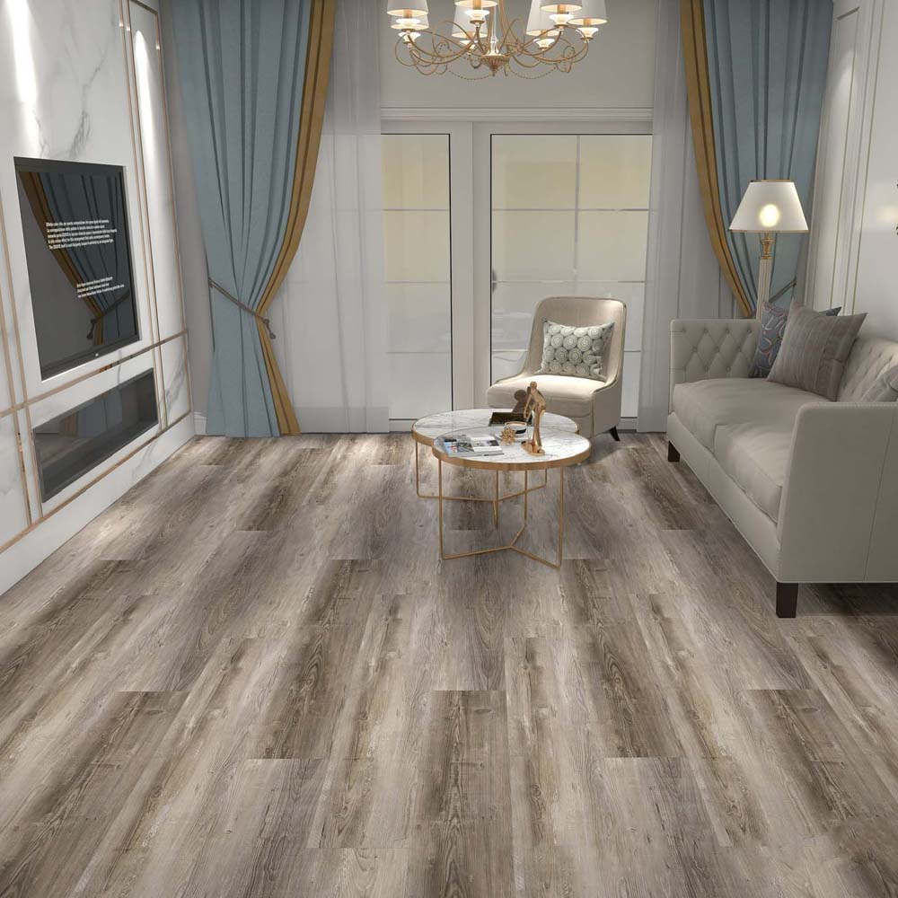 Homestead Jetcore XL Aged Hickory 7mm SPC Vinyl Flooring w/Pad