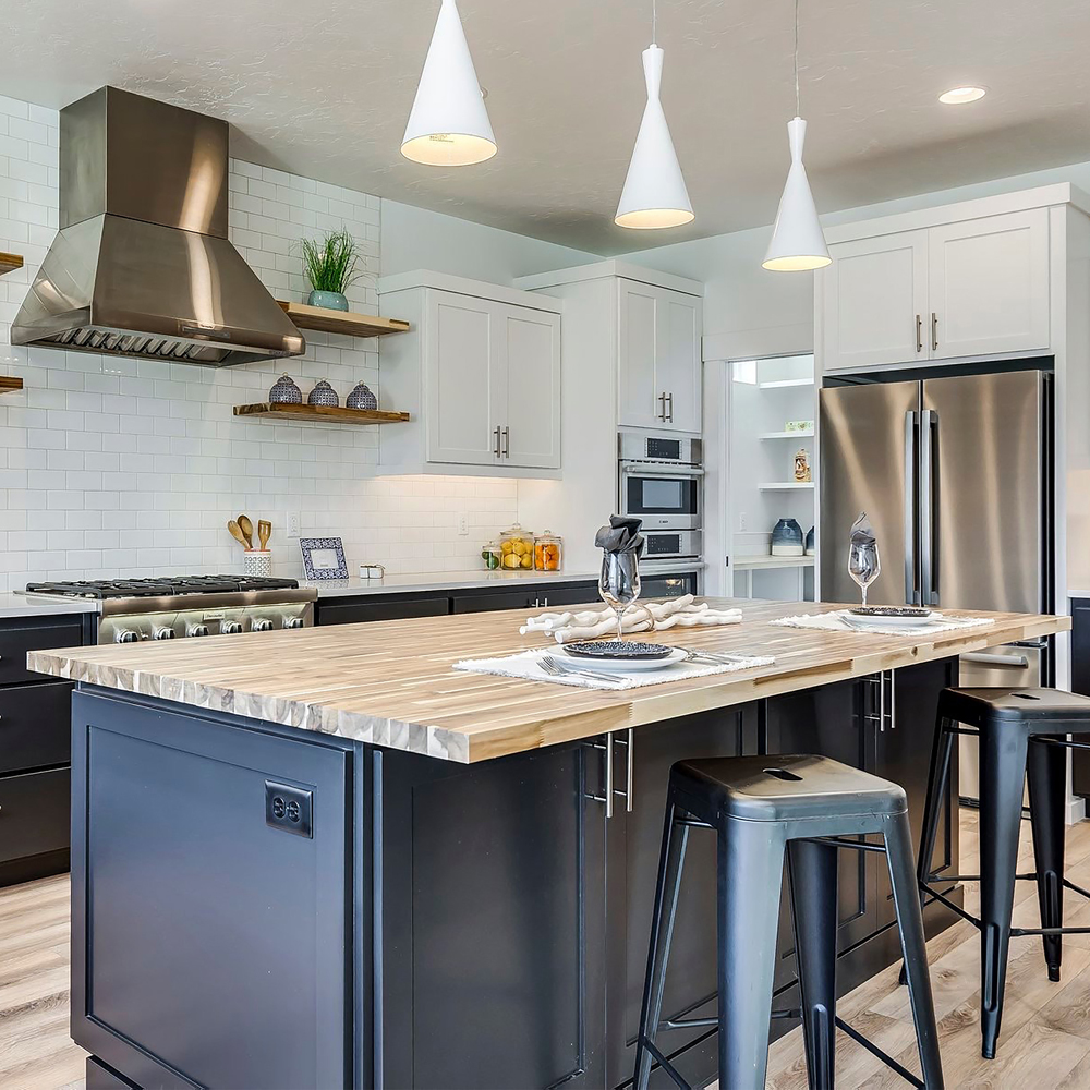 butcher block countertop