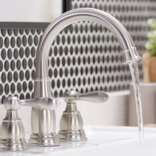Delta Windemere Widespread Bath Faucet-35896L | Home Outlet
