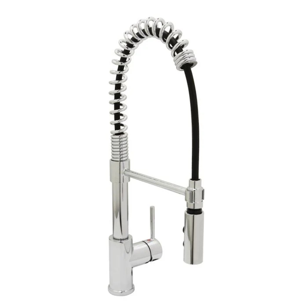 Matte Black Rexford II High Arc Spring Kitchen Faucet | Home