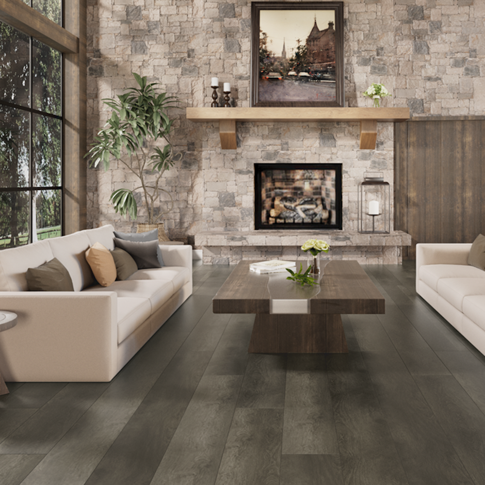 Homestead Aerocore Stardust Maple 5.5mm Vinyl Plank Flooring w/Pad