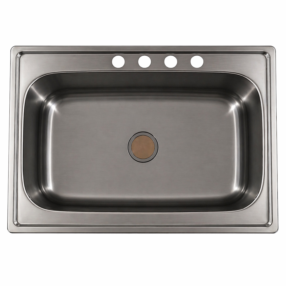 Fabac Stainless Steel Undermount Single Kitchen Sink | Home Outlet