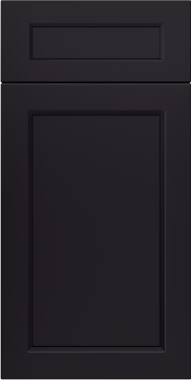EBP Shaker Black cabinet finish