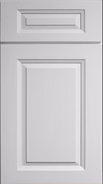 Aspen White Faircrest cabinet door