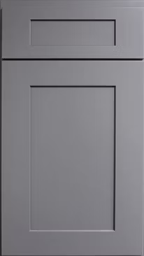 Platinum Shaker Faircrest cabinet door